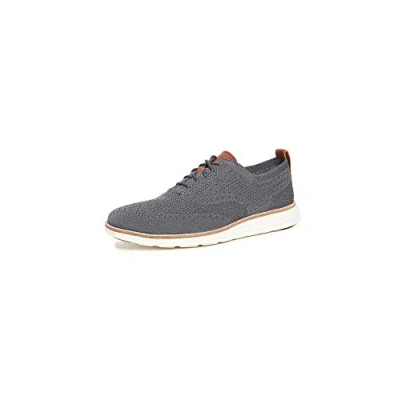 Imagen de Cole Haan Herren Original Grand Stitchlite Oxfords Grau (Grey Magnet/Ivory) 43 EU