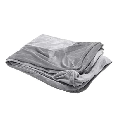 Imagen de FurHaven Funda de Repuesto para Cama Perro, Estilo sofá, Pelo sintético y Terciopelo, Color Gris Humo, Gigante (XL)