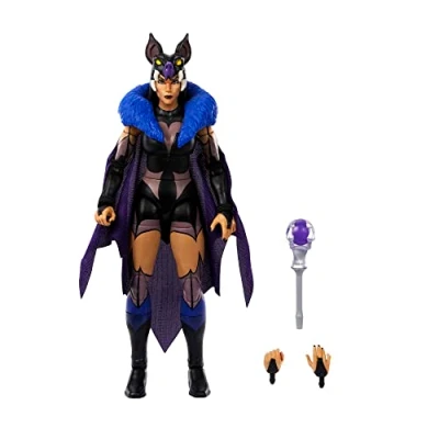 Imagen de Masters del Universo MOTU Revelation Evil Lyn Figura de acción con accesorios, juguete +6 años (Mattel HLB39)