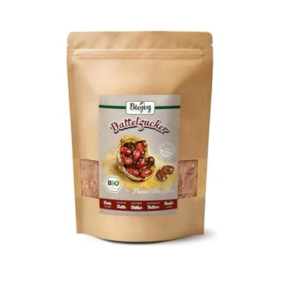Imagen de Biojoy Azúcar de Dátiles Ecologico (500 g), sin refinar, natural y aditivos (Phoenix Dactylifera)
