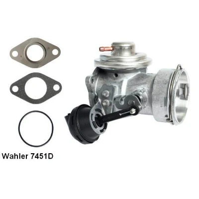 Imagen de WAHLER 7451D Válvula EGR neumático con juntas VOLKSWAGEN: Caddy 3, SEAT: Altea, Toledo SKODA: Octavia II Hatchback, 2 Combi