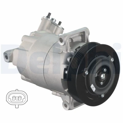 Imagen de DELPHI CS20382 compresor de Aire Acondicionado 6CVC13 PAG 46 con aceite OPEL: Astra J Hatchback, Sports Tourer, GTC