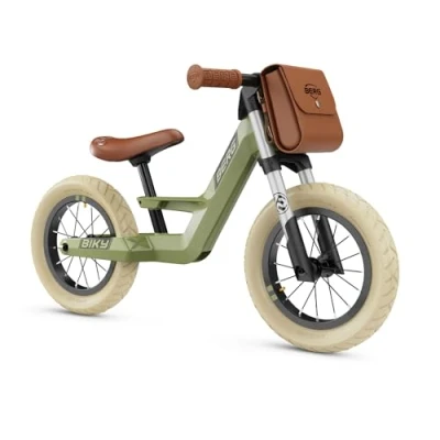 Imagen de Berg Biky Retro Bicicleta sin Pedales 2 años, Juguetes Infantiles, Ligera, Sillín de Altura Ajustable, hasta 25kg, Verde
