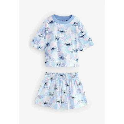 Imagen de Next Regular FIT Stitch 2 PACK Pijama para niños, Talla: 5a, Blue ecru
