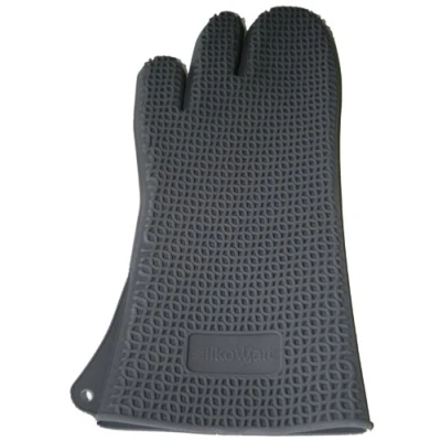 Imagen de Silikomart Guante de Silicona ACC082 Profi Zeus Barbeque, Plateado, 385 x 168 h 20 mm