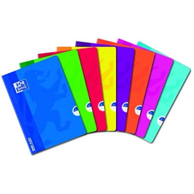 Imagen de Oxford OpenFlex 10 Cahiers Lote pequeños azulejos 5 x 96 páginas A4 Surtido Colores