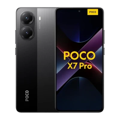 Imagen de Xiaomi POCO X7 Pro Smartphone de 12+256GB, Pantalla CrystalRes 1.5K 120Hz AMOLED, MediaTek Dimensity 8400 Ultra, Cámara Principal 50 MP con OIS, 90W HyperCharge, Negro (Versión ES)