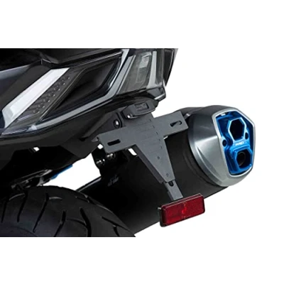 Imagen de Puig Soporte Portamatrículas 9534N Negro para Kymco AK 550 17&#039; 18&#039;, Negro,
