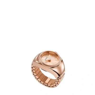 Imagen de Fossil RING Watch Reloj Rose goldcoloured, Mujer, Talla: One Size, gold coloured