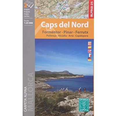 Imagen de Caps Del Nord 1:25000 (CARPETA ALPINA 1/25.000)