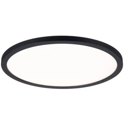 Imagen de Paulmann Atria Shine panel on/off negro 830 Ø29cm