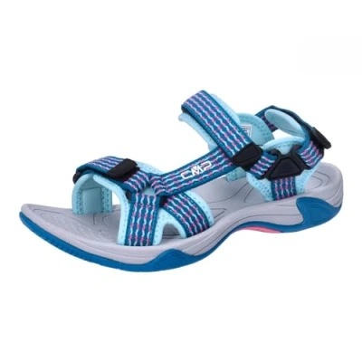 Imagen de CMP KIDS HAMAL HIKING SANDAL, Sandalias Deportivas Unisex niños, Azul lago profundo Rosa flúor, 38 EU