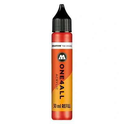 Imagen de Molotow ONE4ALL Recarga acrílica (30 ml), color 013 rojo tráfico