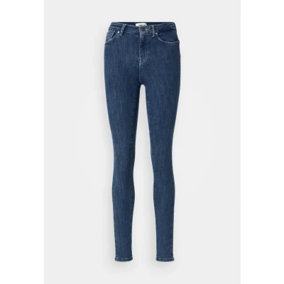 Imagen de ONLY Onlpower LIFE MID Pushup Vaqueros pitillo, Mujer, Talla: Sx34, Dark blue denim