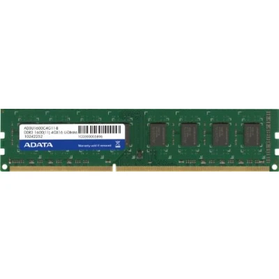 Imagen de ADATA 4GB DDR3 1600 MHz 1600MHz módulo de Memoria (4 GB, DDR3, MHz, 240 pin DIMM)