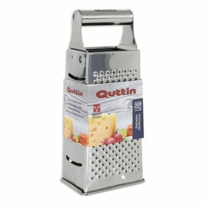 Imagen de Quttin 53540 Rallador Multiusos 4 Caras SS, 20 cm, Acero