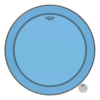 Imagen de Remo Powerstroke 3 Colortone Blue Bass Drum Head Azul, 22&quot; P3 1322 CT BU