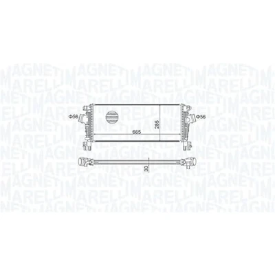 Imagen de Enfriador del aire de admisión MAGNETI MARELLI 351319205070