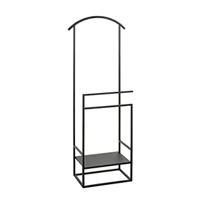 Imagen de HAKU Möbel aparcacoches negro, metal, metal Dim.: AN 47 cm x AL 128 P 26 cm, Estilo: Moderno