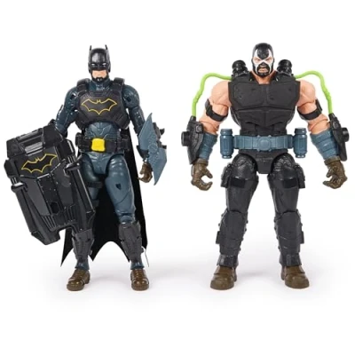 Imagen de DC Comics, Batman Adventures Battle Pack, Bane and Action Figures Set, 14 Armor Accessories, 12 Inch Super Hero Kids Toy for Boys &amp; Girls