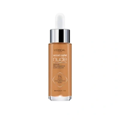 Imagen de L&#039;Oréal Paris Accord Parfait Sérum con Color Ácido Hialurónico Tono 5 6 Medium Tan