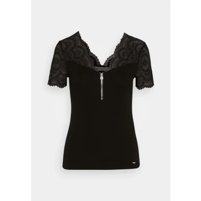 Imagen de Morgan DEDE Camiseta estampada, Mujer, Talla: 36, Noir