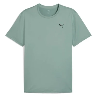 Imagen de PUMA M TAD Essentials Solid Cat tee (LC Small Cat), Camisetas Unisex Adulto, Green Moon,