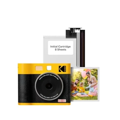 Imagen de Kodak CAM Shot Mini 1 Cámara compacta Amarilla para capturar Tus Recuerdos