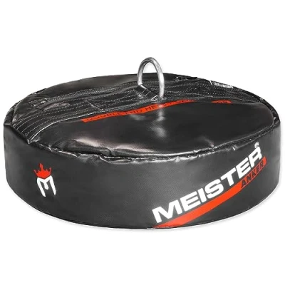 Imagen de Meister Anker Anclaje de Suelo para Saco Boxeo Doble Extremo, Negro, 15 x 4 Pulgadas