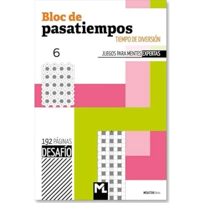 Imagen de BLOC DE PASATIEMPOS DESAFÍO 06