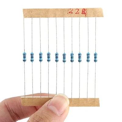 Imagen de 560 unids Metal Film Resistores Surtido Componentes Electrónicos 56 Tipos 1/4 W 1 10 M Ohm DIY Resistencias Kit