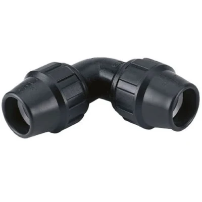Imagen de Suinga CODO igual POLIETILENO 32MM. Producto con certificado AENOR utilizado en tuberías PE 32 mm 1&quot; para uso fontanería, riego y obras.