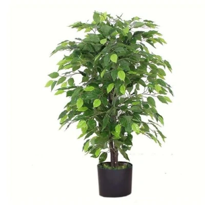 Imagen de Leaf Árbol de FICUS Artificial Realista/Planta, 90 cm, arbusto ficus, AZ