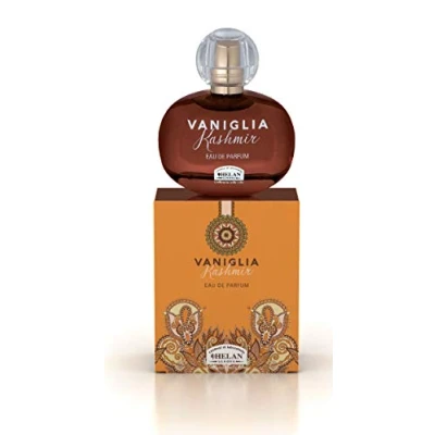 Imagen de Helan, Vaniglia Kashmir, Perfume Mujer, Eau de Parfum para la Piel del Cuerpo Suave Fragancia Madera Sándalo y Vetiver Haití 50 ml Made in Italy