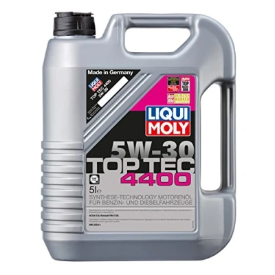 Imagen de Liqui Moly Top Tec 4400 5W 30 5L Aceite de motor 2322 MERCEDES BENZ: Clase C Berlina, E Vito Mixto, RENAULT: MASTER 3, Trafic 3