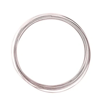 Imagen de Vaessen Creative Alu Deco Alambre Plano para Manualidades, Rosa (Misty Pink), 3.5 x 1 mm (5 m)