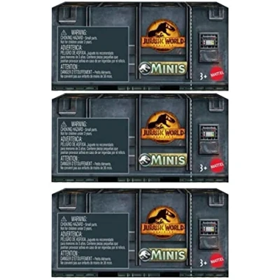 Imagen de Jurassic World Dominion Minis Pack de 3 unidades