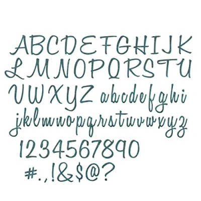Imagen de Sizzix Thinlits Troqueles 69PK Script superior e inferior