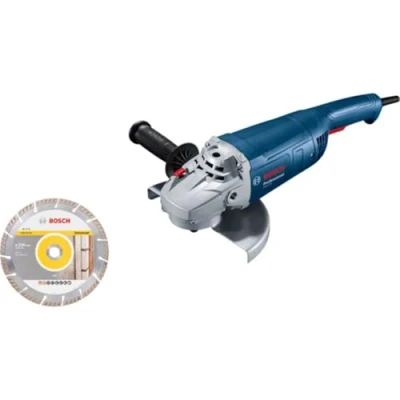 Imagen de Bosch Professional GWS 20 230 P Amoladora angular (2000 W, Ø mm, PROtection, disco de diamante)
