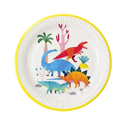 Imagen de Talking Tables Dinosaur Plate 23Cm 8Pk