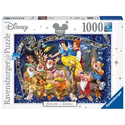 Imagen de Ravensburger Puzzle: Blancanieves, Disney, Puzzle 1000 Piezas, Puzzles para Adultos, Piezas Pegamento Enmarcar puzzles, Rompecabezas Disney 70x50