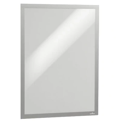 Imagen de Durable marco informativo Duraframe póster 70 x 100, autoadhesivo para póster, resistente a los rayos UV, 1 pieza, plata, 505623