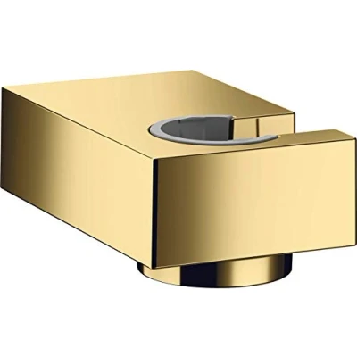 Imagen de Hansgrohe Soporte de ducha Porter E, color oro pulido, 28387990