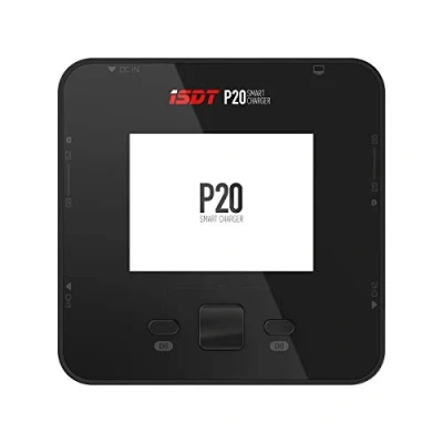 Imagen de ISDT P20 Cargador de batería Lipo DC 500Wx2 Máx 800W 35A RC Cargador/Descargador Equilibrio Doble Canal 1 8S Li Ion Life NiCd NiMH LiHV PB