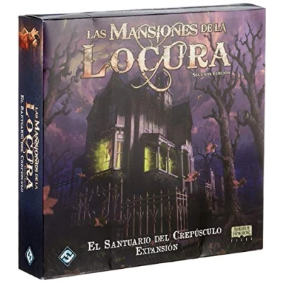 Imagen de Fantasy Flight Games Mansiones De la Locura: El Santuario del Crepúsculo Expansión Juego Mesa Cooperativo a Partir 14 Años 1 5 Jugadores 2 3 Horas por Partida Español