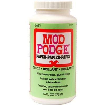 Imagen de Mod Podge Carta Gloss Finish 16 Once, Brillo, 2.75x2.75x5.87 Inches