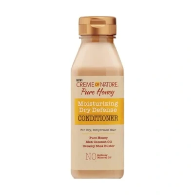 Imagen de Creme Of Nature Pure Honey Acondicionador Hidratante, Desenreda, Suaviza y Controla el Frizz, con Infusión de Miel Pura, Aceite Coco Natural Certificado Manteca Karité 355 ml