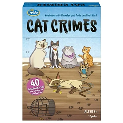 Imagen de Ravensburger Cat Crimes (TM) ThinkFun: ¡Combina las pistas y encuentra al culpable! [ versión en alemán]