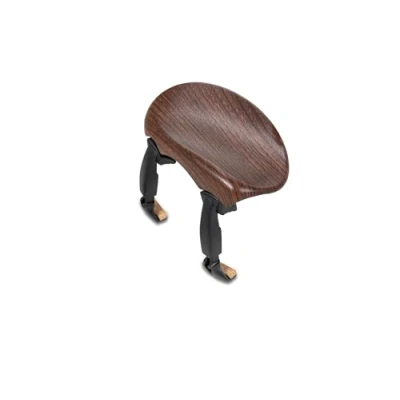 Imagen de Wittner soporte para barbilla, violín 4/4, plástico de alta tecnología, forma anatómica, sin destornillador, color palisandro, 253211P, fabricado en Alemania