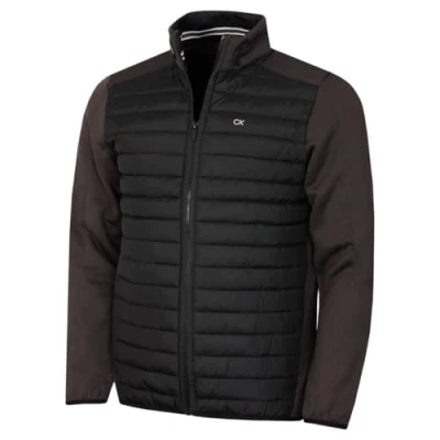 Imagen de Calvin Klein Hombre CK Hybrid Aislar Chaqueta de Golf Tormenta/Negro M